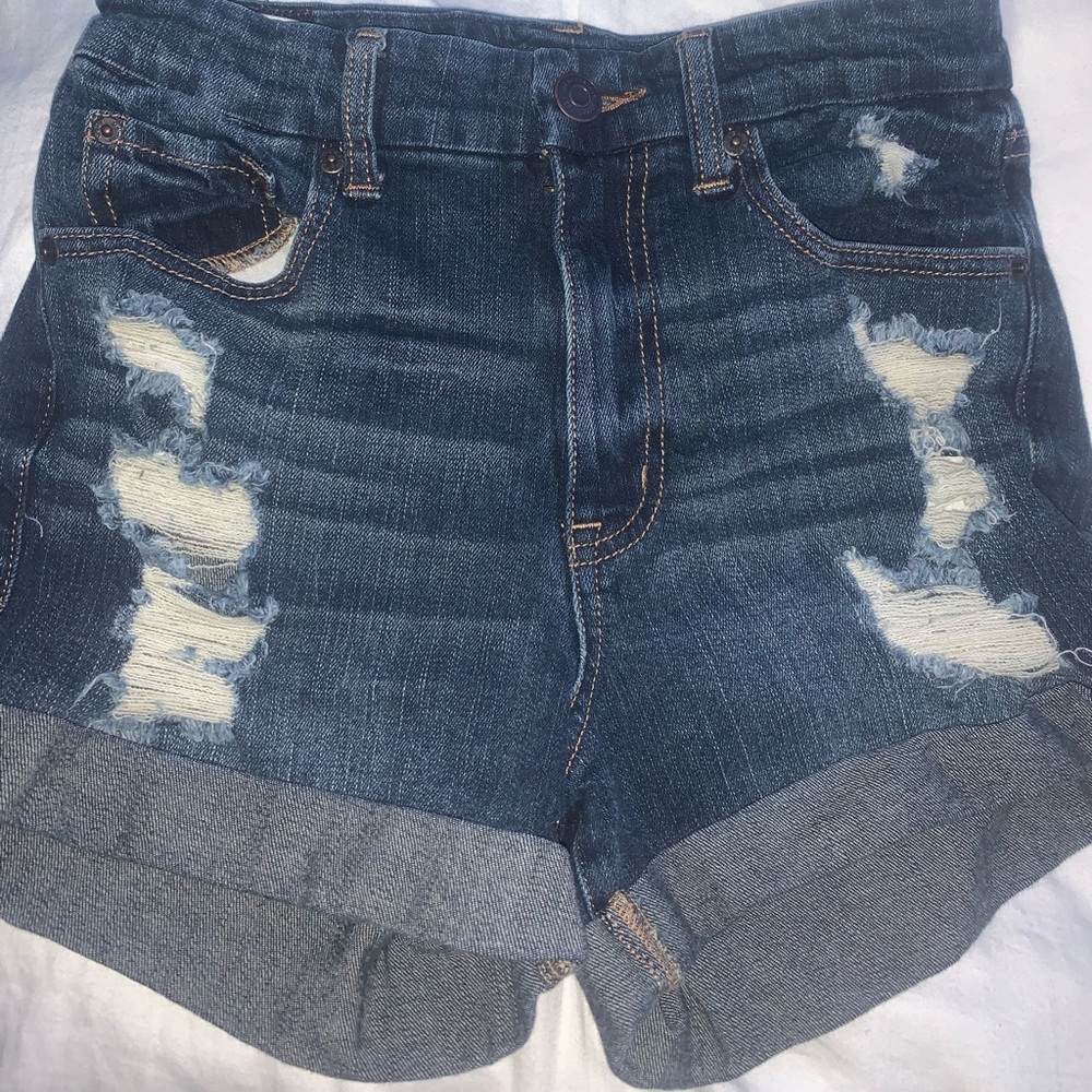 Aeropostale high rise curvy shorts